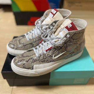 ナイキ(NIKE)のsoulland×nike sb blazer mid sneakskin(スニーカー)