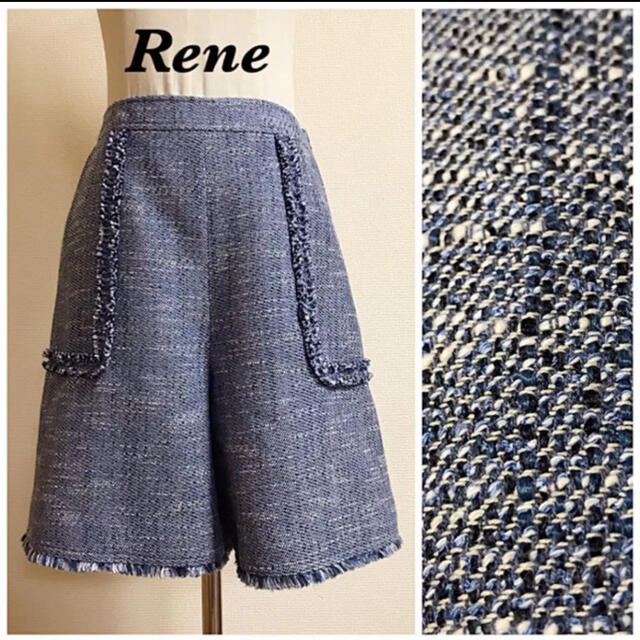 René - Rene ツイードショートパンツの通販 by keinabu's shop|ルネ