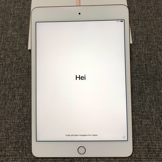 iPad mini 64G  第5世代　ゴールド　wifi モデル