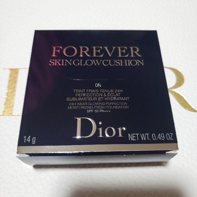新製品☆ Dior スキンフォーエバーグロウクッションファンデーションON