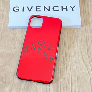 ジバンシィ(GIVENCHY)の新品 GIVENCHY iPhoneケース iPhone11ケース 赤(iPhoneケース)