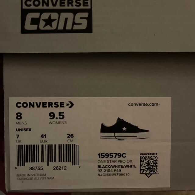 cons converse one star pro