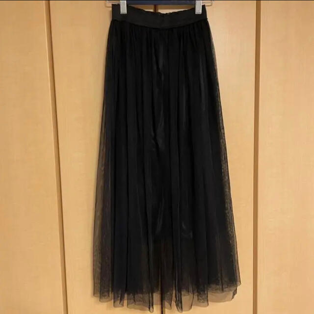 チュール　スカート レディースのスカート(ロングスカート)の商品写真