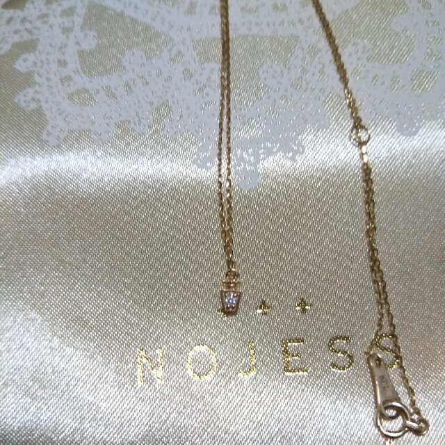 NOJESS(ノジェス)の【おもち様専用】】ノジェスK10YGダイヤモンドネックレス2021summer レディースのアクセサリー(ネックレス)の商品写真