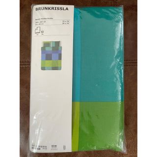 イケア(IKEA)の新品未使用　IKEA(イケア) BRUNKRISSLA 掛け布団カバー&枕カバー(シーツ/カバー)