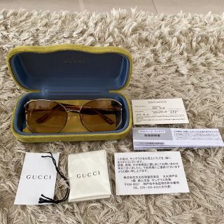 グッチ(Gucci)のGUCCI グッチ サングラス 日焼け対策　未使用(サングラス/メガネ)