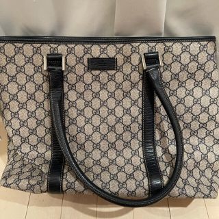 グッチ(Gucci)のGUCCIトート マザーズバッグ 美品 綺麗め たくさん入る グッチ 旅行サイズ(トートバッグ)