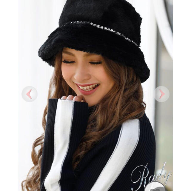 Rady ♡ ファー ビジューバケットハット - limitlesspursuits.com