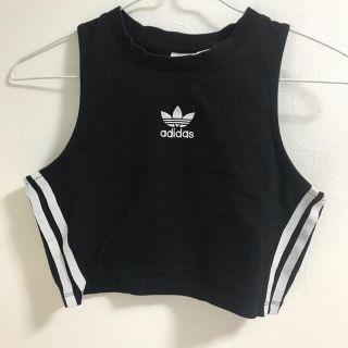 アディダス(adidas)のアディダスクロップドタンクトップ(タンクトップ)