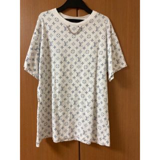 ルイヴィトン(LOUIS VUITTON)のルイヴィトン モノグラム柄レディースTシャツ【完全正規品】シリアルナンバー掲載済(Tシャツ(半袖/袖なし))