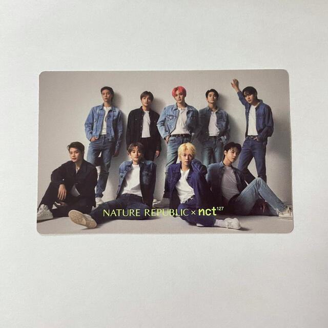 NATURE REPUBLIC(ネイチャーリパブリック)のNCT127 nature Republic ジェヒョントレカ エンタメ/ホビーのCD(K-POP/アジア)の商品写真