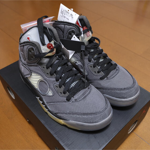 NIKE AIR JORDAN 5 RETRO SP OFF-WHITEスニーカー