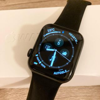 アップル(Apple)のApple Watch Series 5 スペースグレイアルミニウム 44mm(腕時計(デジタル))