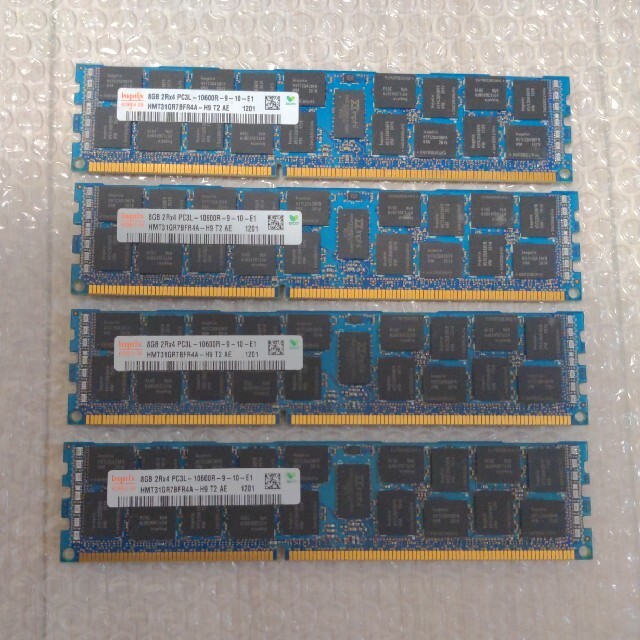 hynix サーバー・ワークステーション用メモリ 8GB 4枚(合計32GB)