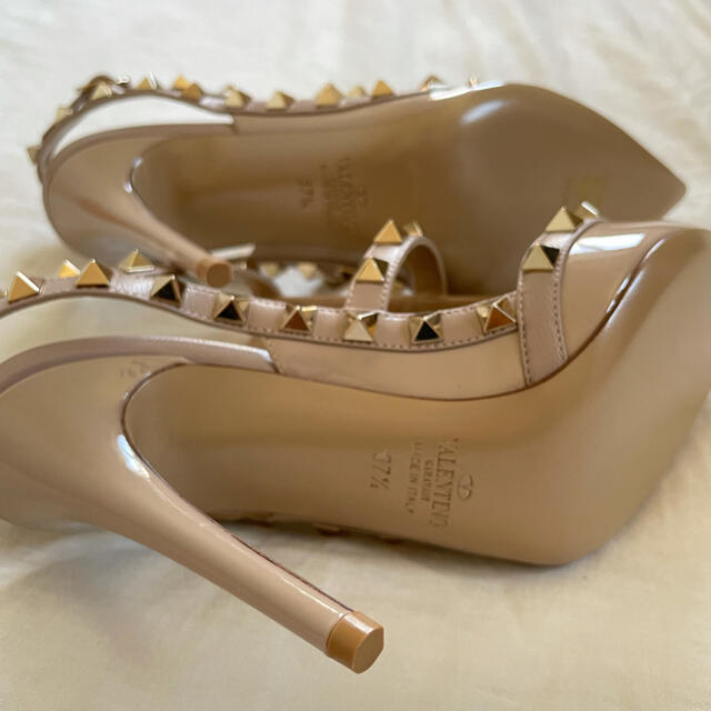 VALENTINO - 【新品未使用】24.5㎝ ヴァレンティノ ロックスタッズ
