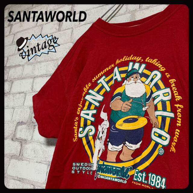 CAPTAIN SANTA(キャプテンサンタ)の【ヴィンテージ】SANTAWORLD サンタワールド/Tシャツ キャプテンサンタ メンズのトップス(Tシャツ/カットソー(半袖/袖なし))の商品写真