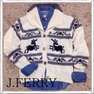 ジェイフェリー(J.FERRY)のJ.FERRY 大人カウチン(カーディガン)