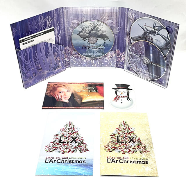 L'Arc～en～Ciel(ラルクアンシエル)のラルクアンシエル ラルクリスマス LIVE 2018 初回限定 Blu-ray エンタメ/ホビーのDVD/ブルーレイ(ミュージック)の商品写真