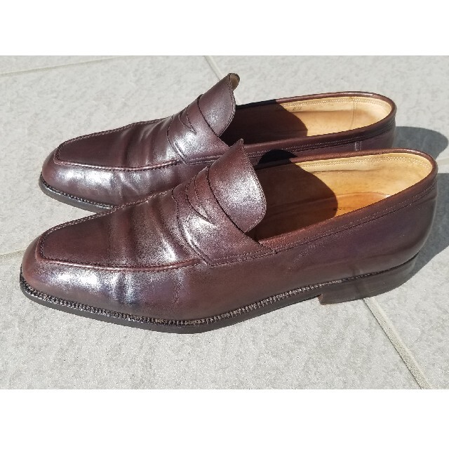 BONORA - 【レア 美品】革靴 ボノーラ ※シームレスヒールの通販 BONORA - 【レア 美品】革靴 ボノーラ ※シームレスヒールの通販