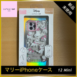 スキニーディップ(SKINNYDIP)のスキニーディップ iPhoneケース 12 Mini マリー ディズニー(iPhoneケース)