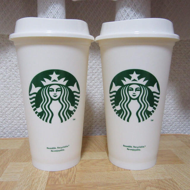 Starbucks Coffee スタバ 紙コップ風 タンブラー 2個セットの通販 By ていねい屋 スターバックスコーヒーならラクマ