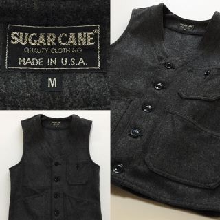 トウヨウエンタープライズ(東洋エンタープライズ)の【美品】 SUGAR CANE シュガーケーン ジレ ベスト アメリカ製(ベスト)