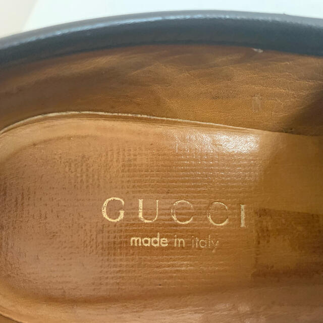 Gucci(グッチ)のGUCCI グッチ ITALY製 ホースビットレザーローファー ブラック 35C レディースの靴/シューズ(ローファー/革靴)の商品写真