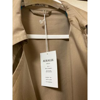 ワンエルディーケーセレクト(1LDK SELECT)の18ss AURALEE Finx Polyester Big Trench 3(トレンチコート)