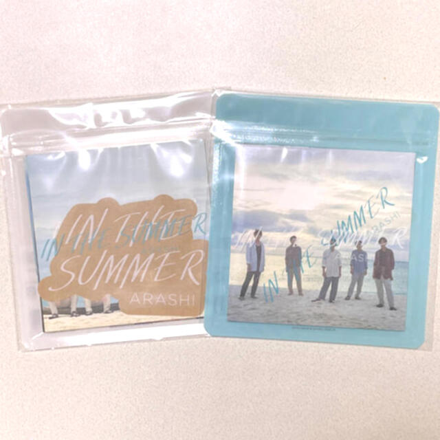 嵐(アラシ)の嵐 IN THE SUMMER ポストカード 2種 エンタメ/ホビーのタレントグッズ(アイドルグッズ)の商品写真