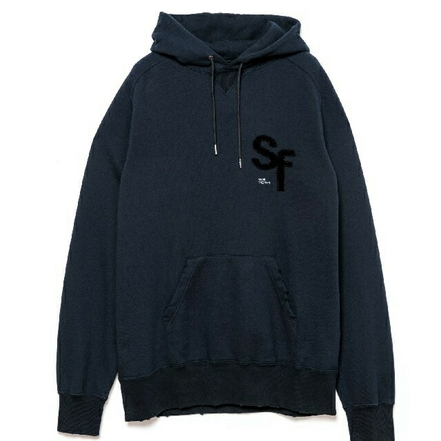 メンズsacai x Fragment Hoodie navy