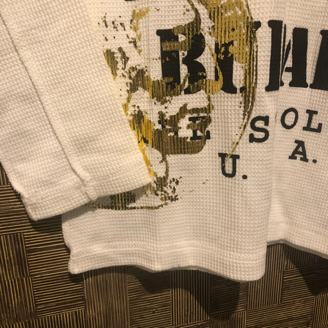 BUFFALO BOBS(バッファローボブス)のブァッファローボブズ　トップス　プリント　コットン メンズのトップス(Tシャツ/カットソー(七分/長袖))の商品写真