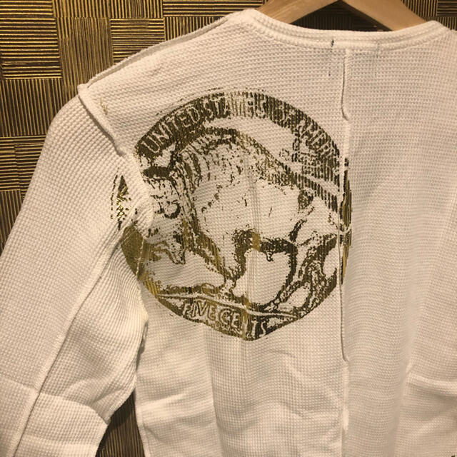 BUFFALO BOBS(バッファローボブス)のブァッファローボブズ　トップス　プリント　コットン メンズのトップス(Tシャツ/カットソー(七分/長袖))の商品写真