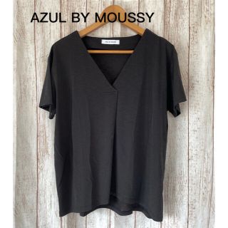 アズールバイマウジー(AZUL by moussy)のAZUL BY MOUSSY＊Vカットソーブラウス(カットソー(半袖/袖なし))