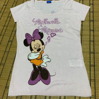 ディズニー(Disney)のミニーマウス　シャツ(Tシャツ(半袖/袖なし))