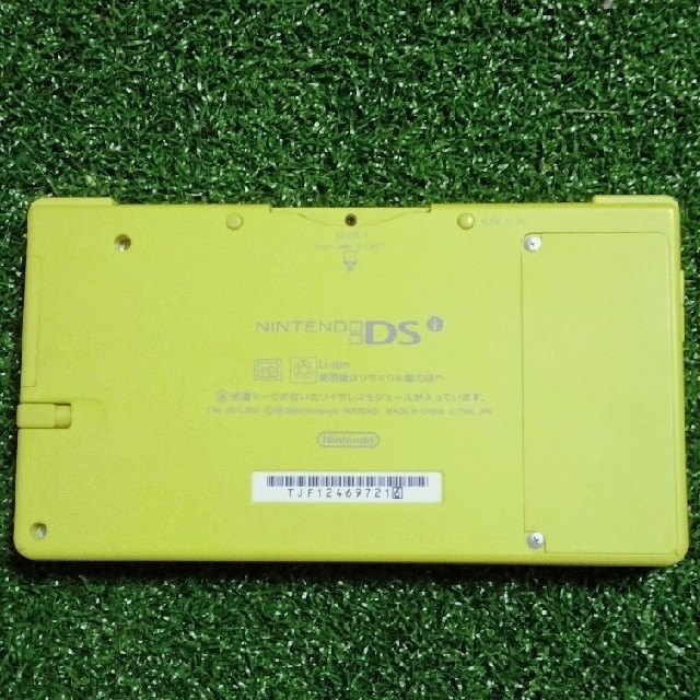 ニンテンドーDS(ニンテンドーDS)のニンテンドーDSi 本体[TWL-001:ライムグリーン]#本体のみ#送料込み エンタメ/ホビーのゲームソフト/ゲーム機本体(携帯用ゲーム機本体)の商品写真