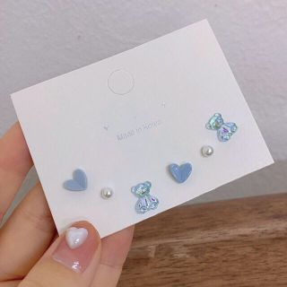 韓国ピアス　クマ　(ピアス)