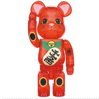 メディコムトイ(MEDICOM TOY)のBE@RBRICK 招き猫 梅透明 100%&400% ×2(その他)