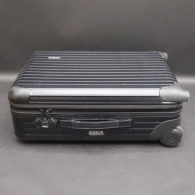 リモワ RIMOWA ポリカーボネート製 スーツケース 2輪 旅行鞄 ブラック