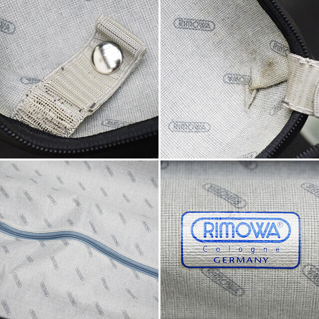 RIMOWA(リモワ)のリモワ RIMOWA ポリカーボネート製 スーツケース 2輪 旅行鞄 ブラック メンズのバッグ(トラベルバッグ/スーツケース)の商品写真