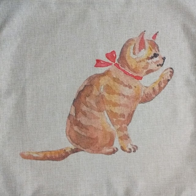 猫 クッションカバー リネン 裏無地 子ネコ 40 通販 Jim Bobart ジムボバート × jubilee コラボ クッションカバー クマ (JIMBOCUSHION001) 45×45cm