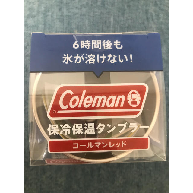 Coleman(コールマン)のコールマン 真空断熱 タンブラー コールマン 赤 インテリア/住まい/日用品のキッチン/食器(タンブラー)の商品写真