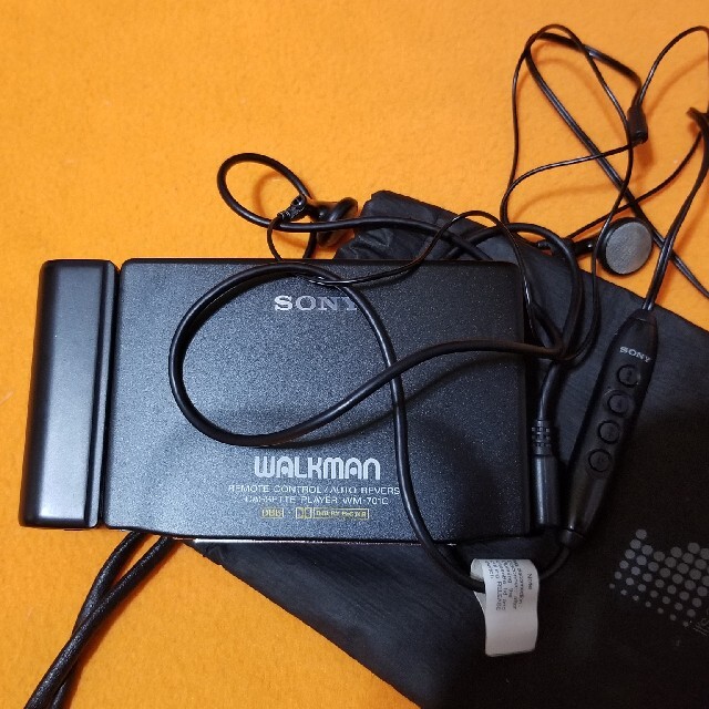 WALKMAN(ウォークマン)の☆ジャンク品☆　SONY　WALKMAN/ウォークマン WM-701C 説明書有 スマホ/家電/カメラのオーディオ機器(ポータブルプレーヤー)の商品写真