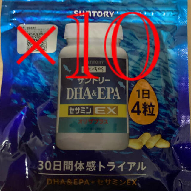 サントリー自然のちから DHA&EPA＋セサミンEX 10個セット