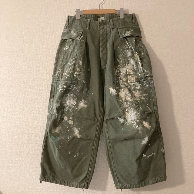 21AW HERILL DUCK SPLASH CARGO PANTS 1