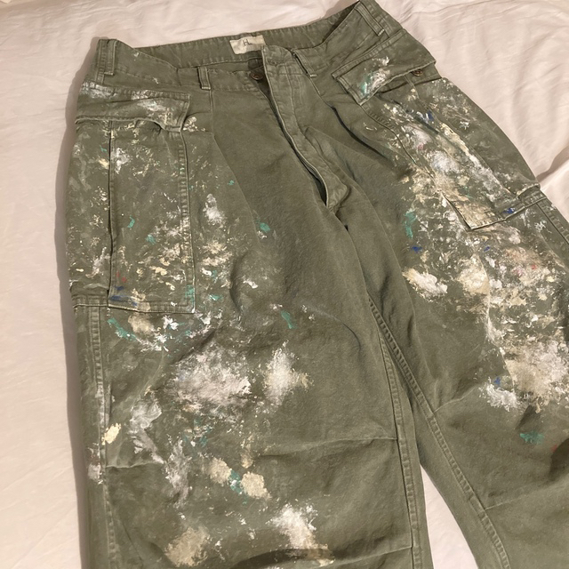 21AW HERILL DUCK SPLASH CARGO PANTS 2