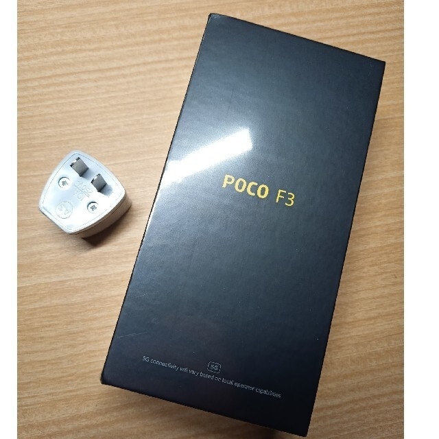 POCO F3 5G グローバル版　6GB RAM 128GB ROM ブラック スマホ/家電/カメラのスマートフォン/携帯電話(スマートフォン本体)の商品写真