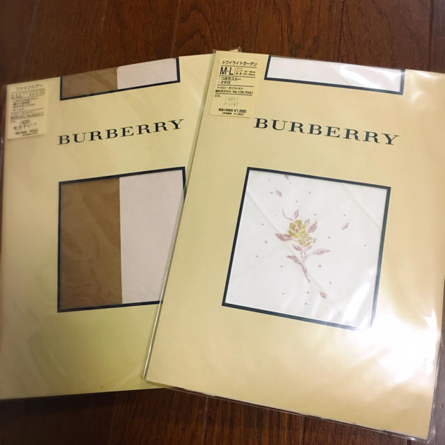 BURBERRY(バーバリー)のバーバリー ストッキング 2枚セット レディースのレッグウェア(タイツ/ストッキング)の商品写真