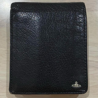 ヴィヴィアンウエストウッド(Vivienne Westwood)の財布　2つ折り財布　黒　ヴィヴィアン　中古(折り財布)
