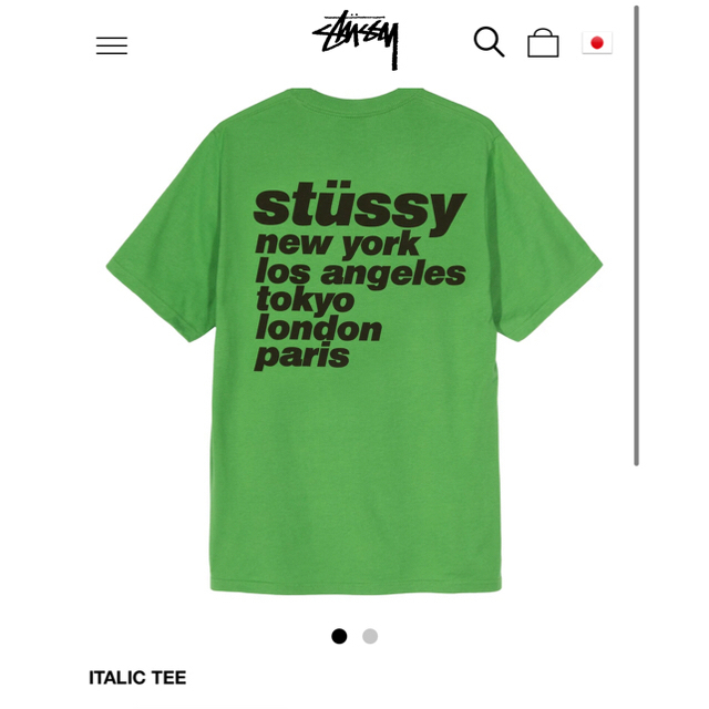 STUSSY(ステューシー)のちゅんちゅん様 STUSSY Tシャツ レディースのトップス(Tシャツ(半袖/袖なし))の商品写真