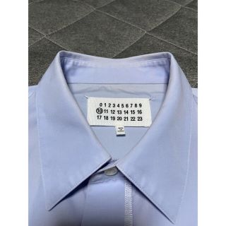 18SS Maison Margiela マルジェラ 比翼 長袖シャツ グレー